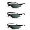 Pink Ribbon Shades 3 Pairs Men and Women Sunglasses with Bifocal Reading Lens Half Rim Sports Fashion (1.50X) view 1