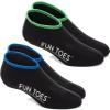 FUN TOES Neoprene Socks for Water Sports for Women & Men - 2 PAIRS of Snorkel Fin Socks for Scuba Diving, Snorkeling, Paddling, Boarding, Jetskiing & More 2.5MM (Black, XL Men 11-12.5) view 1
