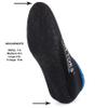 FUN TOES Neoprene Socks for Water Sports for Women & Men - 2 PAIRS of Snorkel Fin Socks for Scuba Diving, Snorkeling, Paddling, Boarding, Jetskiing & More 2.5MM (Black, XL Men 11-12.5) view 2