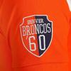 FOCO Denver Broncos Cotton Rugby Polo Diagonal Stripe Double Extra Large view 3