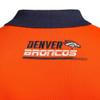 FOCO Denver Broncos Cotton Rugby Polo Diagonal Stripe Double Extra Large view 4