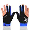 Anser M050912 Man Woman Elastic 3 Fingers Show Gloves for Billiard Shooters Carom Pool Snooker Cue Sport - Wear on The Right or Left Hand 1PCS (Blue, M) view 1