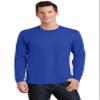 PORT AND COMPANY Long Sleeve Fan Favorite Tee (PC450LS) True Royal, 6XL