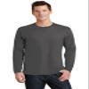 PORT AND COMPANY Long Sleeve Fan Favorite Tee (PC450LS) Charcoal, 6XL view 1