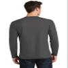 PORT AND COMPANY Long Sleeve Fan Favorite Tee (PC450LS) Charcoal, 6XL view 2
