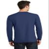PORT AND COMPANY Long Sleeve Fan Favorite Tee (PC450LS) Team Navy, 2XL view 3