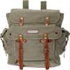 EuroSport WWII Olive Canvas Backpack Bag view 1