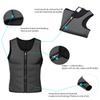 DoLoveY Men Sweat Sauna Vest Waist Trainer Body Shaper Hot Neoprene Sport Fitness Gym Workout Tank Top view 2