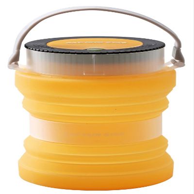 Captain Stag Camping Supplies LED Lantern New Floating Light Orange