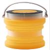 Captain Stag Camping Supplies LED Lantern New Floating Light Orange view 1