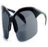 Calabria 48BF BiFocal Reading Sunglasses +1.50 Black/Grey Mens Womens Lightweight Semi-Rimless Wrap Around Bi-Focal Sunnies view 1