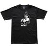 DIRTYRAGZ Men's WWF Funny Panda Bear MMA Wrestling T Shirt S Black view 1