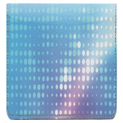 123 Cheap Checks Abstract Dots Designer Checkbook Cover, with Credit Card Slots and Pen Loop