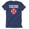 Fox Outdoor Products Hot & Wet Two-Sided Imprinted T-Shirt, Navy, XX-Large view 2