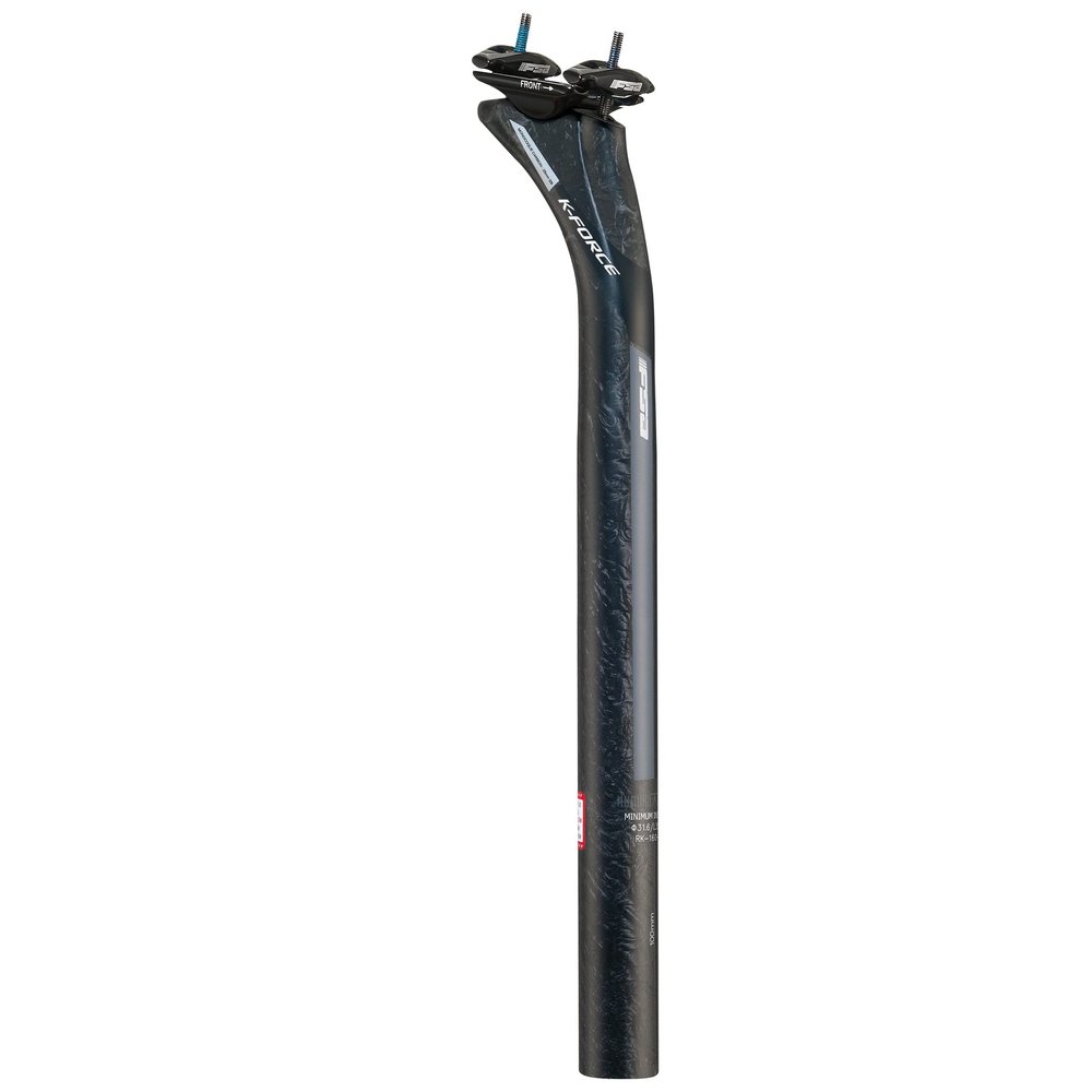 Full Speed Ahead FSA K-Force MTC Di2 Road/Mountain Bicycle Seatpost - Black Logo (31.6 x 400mm - SB25)