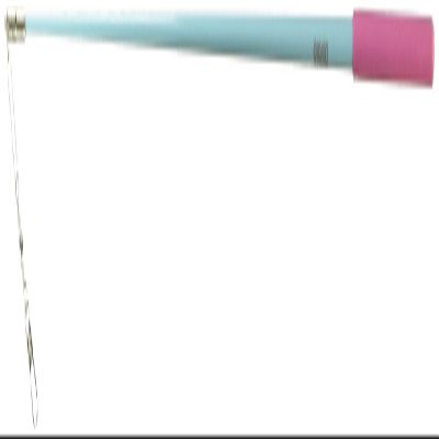 Sasaki MJ82 Rhythmic Gymnastics Junior Glass Stick, Aqua Blue x Pink (AQBUP)