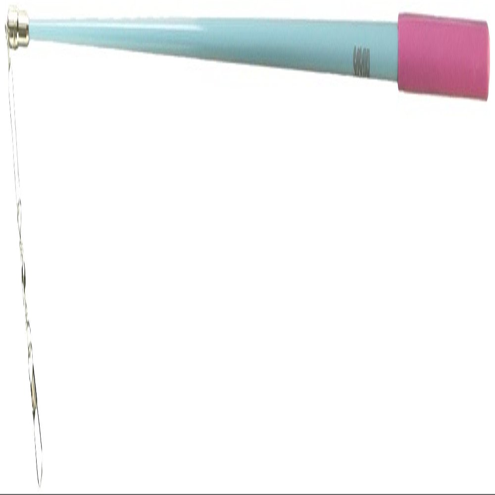 Sasaki MJ82 Rhythmic Gymnastics Junior Glass Stick, Aqua Blue x Pink (AQBUP)