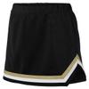 Augusta Sportswear Ladies Pike Skirt L Black/White/Metallic Gold view 1