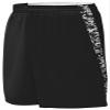 Augusta Sportswear Boys Hook Shot Reversible Short, Black/Black Digi, Large view 1