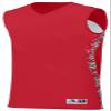 Augusta Sportswear Men's Hook Shot Reversible Jersey, Red/Red Digi, Large view 1