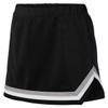 Augusta Sportswear Girls Pike Skirt XS Black/White/Metallic Silver view 1