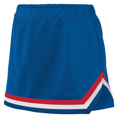 Augusta Sportswear Girls Pike Skirt M Royal/Red/White