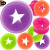 MoDTanOiz - Flesh tunnels 5/8 inch Gauge Gauges 16mm Ear Plugs Plug Flesh Tunnels Tunnel 2g 0g 8mm 00g 10mm 0 00 1/2 Weight Men Women Ears Steel Stone Earrings Silicone Black 5/8" 16mm view 2