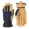 Hestra Job Kobolt Denim Glove -5-Finger Glove for Yardwork, General Projects and Equipment Operations - Indigo - 7 view 1