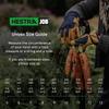Hestra Job Kobolt Denim Glove -5-Finger Glove for Yardwork, General Projects and Equipment Operations - Indigo - 7 view 2
