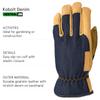 Hestra Job Kobolt Denim Glove -5-Finger Glove for Yardwork, General Projects and Equipment Operations - Indigo - 7 view 3