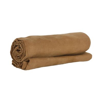 FOX OUTDOOR PRODUCTS Microfiber Absorbent Lightweight Quick-Drying Towel for Outdoor Activities | 85% Polyester, 15% Polyamide | 30" x 50" - 0.4 lbs, Coyote