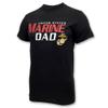 Armed Forces Gear Men's US Marine Dad Short-Sleeve T-Shirt - Officially Licensed United States Marines Shirts for Men (Black, 3X-Large) view 1