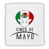 TOOLOUD Mexican Extraterrestrial Text Micro Terry Sport Towel 15" x 22" view 1