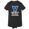 Baby Villanova Basketball Champions 2016 1-Piece Blk (12M) view 1
