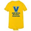 Baby Villanova Basketball Champions 2016 1-Piece Yellow (18M) view 1