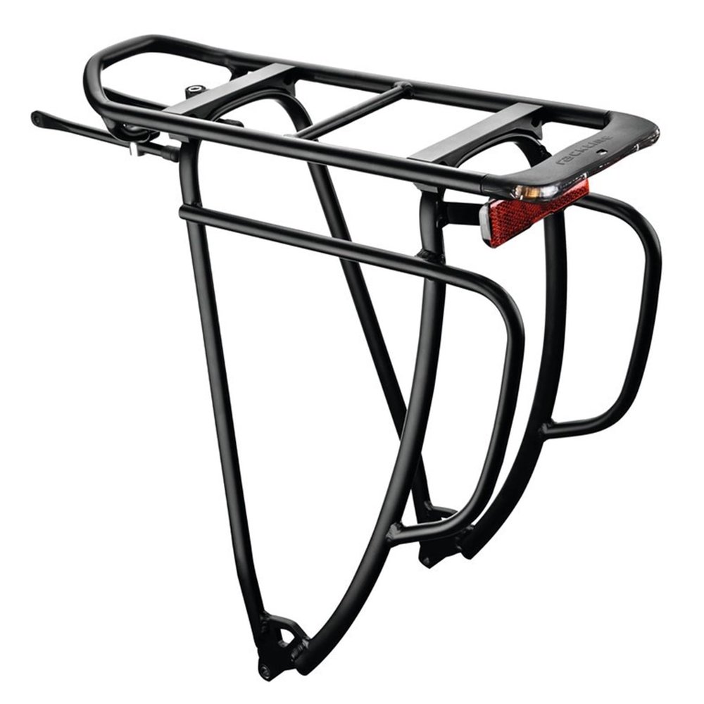 Tubus Racktime Shine Evo System Luggage Rack, Black, 45 x 25 x 20 cm