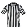 Mato & Hash Mens Referee Shirts/Umpire Jersey with Collar for Officiating and Costumes Black/White view 3