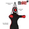 ROX Fit Grappling Dummy Realistic hanging style Brazilaian JiuJistsu Training Bag 3 ft, 4 ft, 5 ft,6ft (Unfilled) (4 Foot, Black Red) view 3