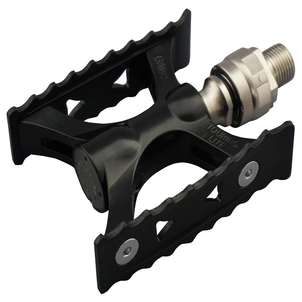MKS Touring-LITE Ezy Superior Bicycle Pedal, Black