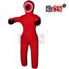 ROX Fit Grappling Dummy Realistic Straight style Brazilian JiuJitsu Training Bag 3 ft, 4 ft, 5 ft,6ft (Unfilled) (5 Foot, Red Black) view 3