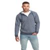 Next Level Adult Denim Fleece Full-Zip Hoody XS MIDNIGHT NAVY view 1