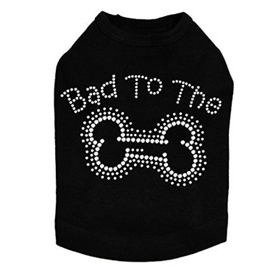 Bad to The Bone - Dog Shirt, 2XL Black