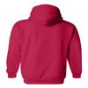 CornBorn Nebraska Huskers x 3 Baseball Hooded Sweatshirt - Red - XL view 2