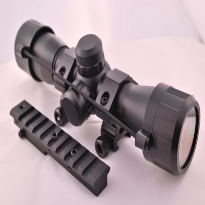 US-DEALS Tactical 4x32 Compact Scope With Rangefinder Reticle and Mosin Nagant Short Mount