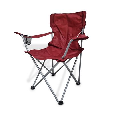 Ozark Trail Red Deluxe Folding Camping Arm Chair