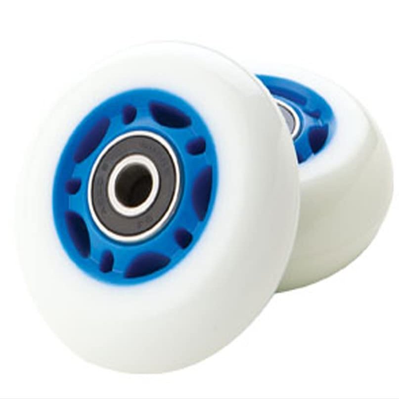 Wheels 68mm & bearings for Razor Ripster (27"x9")Caster Board Skateboard(Blue)LN