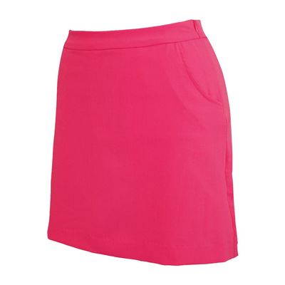 Monterey Club Women's Lightweight Elite Golf Skort #4804 (Raspberry, Small)