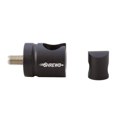 Shrewd Archery Straight Disconnect, Matte Black