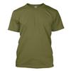 Haase Unlimited Silver American Flag - USA Patriotic Freedom Men's T-Shirt (Olive - Back Print, Medium) view 2