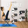Longer+Wider+Bigger SISYAMA Yoga Headstand Bench Chair with Handles Headstand Handstand Inversion Workout Stretch view 4